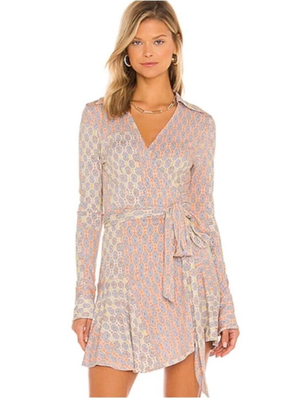 Free People Rhetta Wrap Dress - Picture 2 of 10